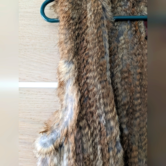 525 America real fur vest, size M - Picture 3 of 5